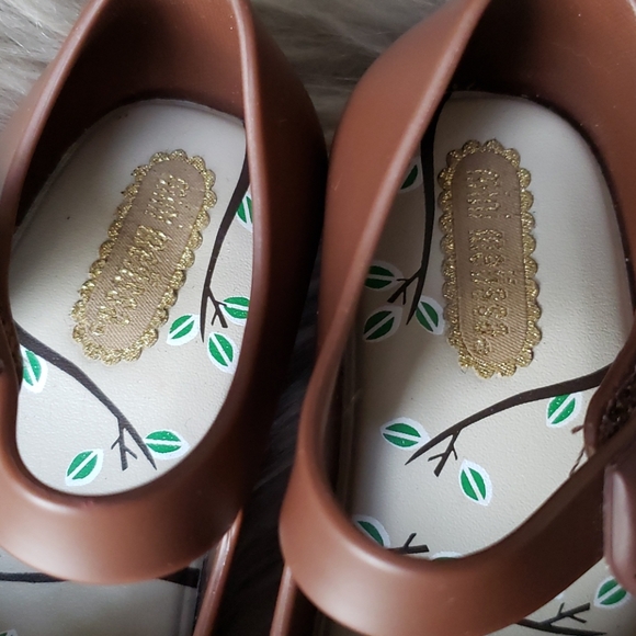 Mini Melissa Owl brown jelly shoes Size 6 - Picture 6 of 8